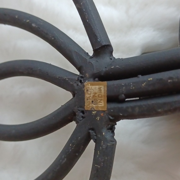 ROD Iron Black MadeInIndia Vintage Scallop‎ Set CandleHolders - Picture 4 of 8